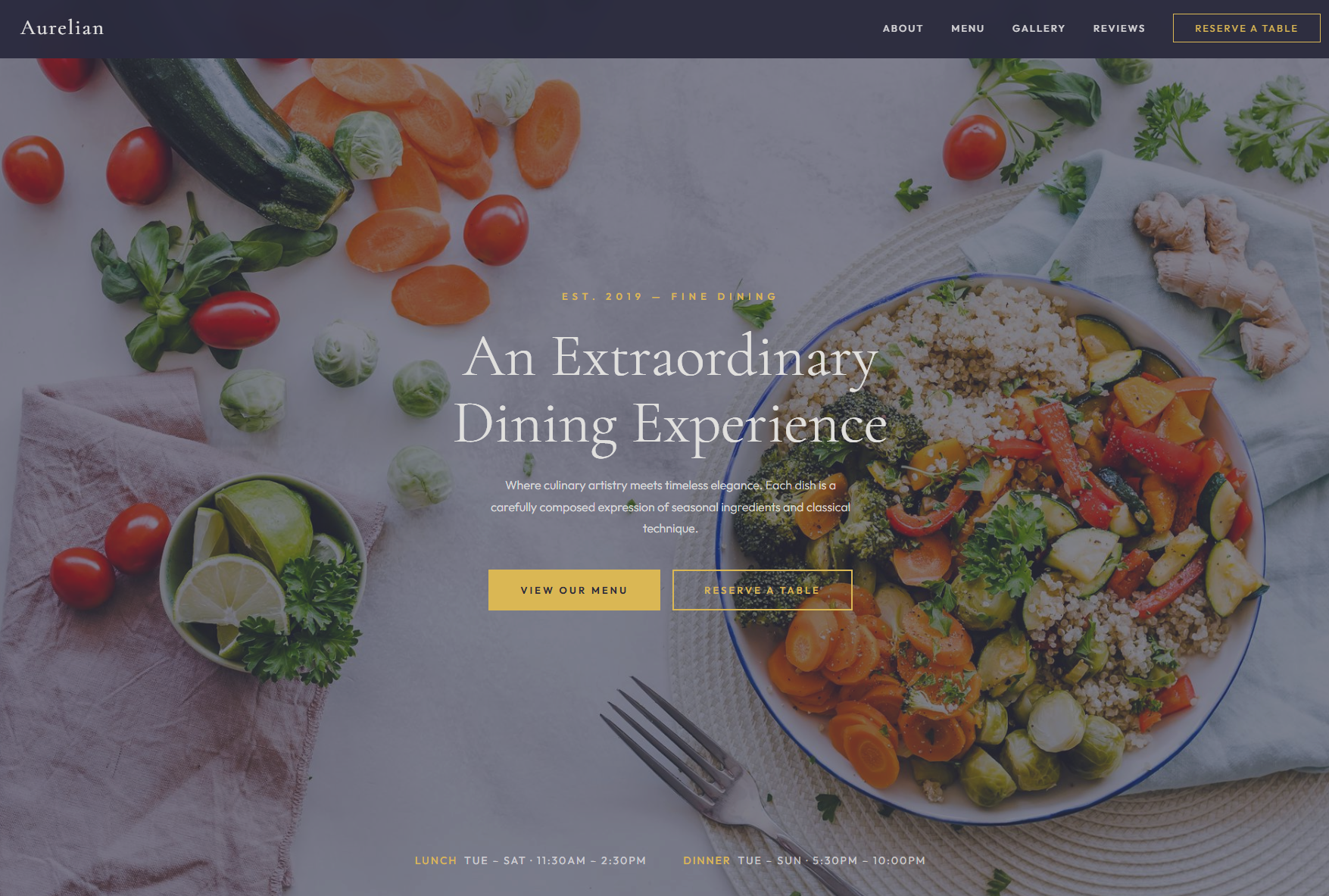 Aurelian Fine Dining