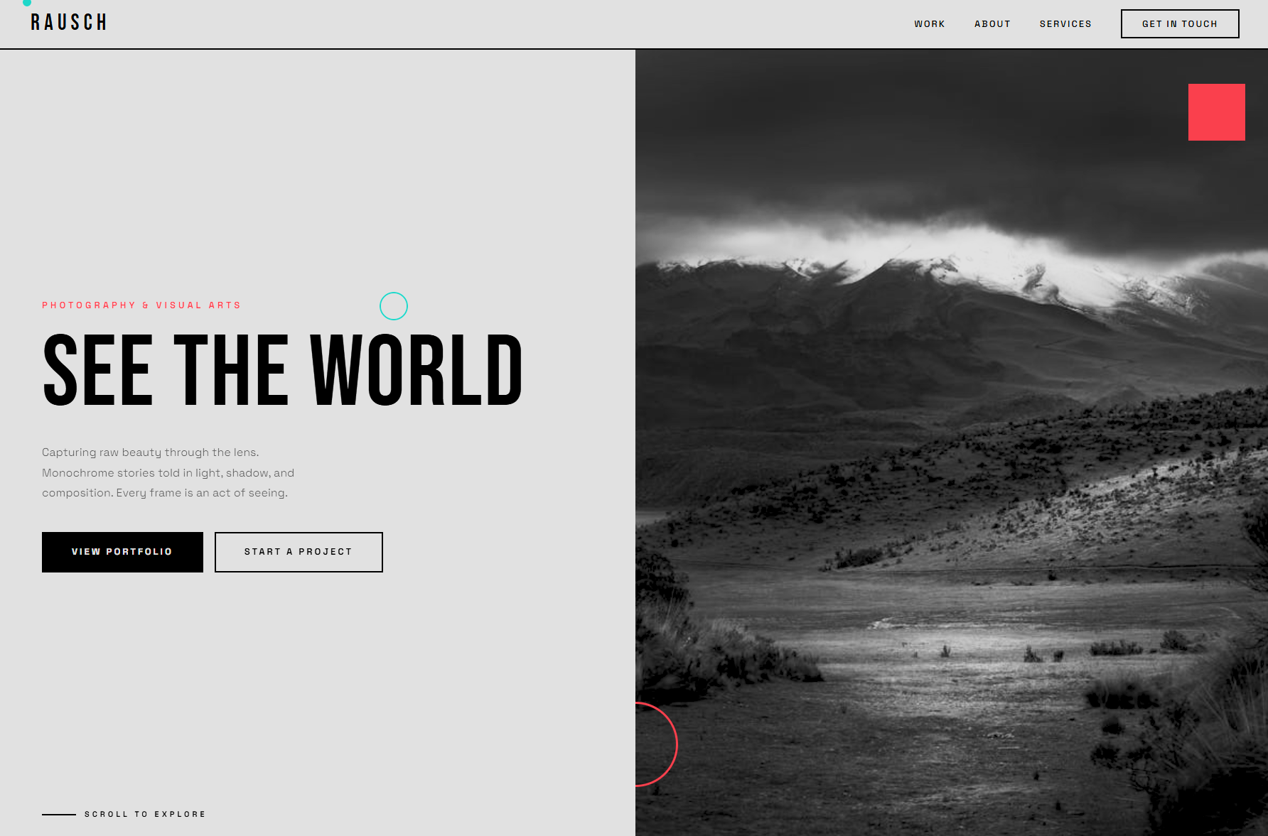Rousch Photography Template